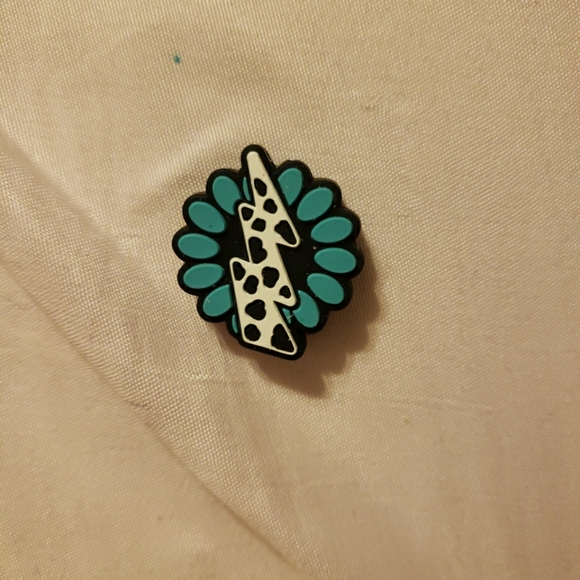 Set Of 9 Western/Cow Print Theme Focal Beads - Picture 6 of 10